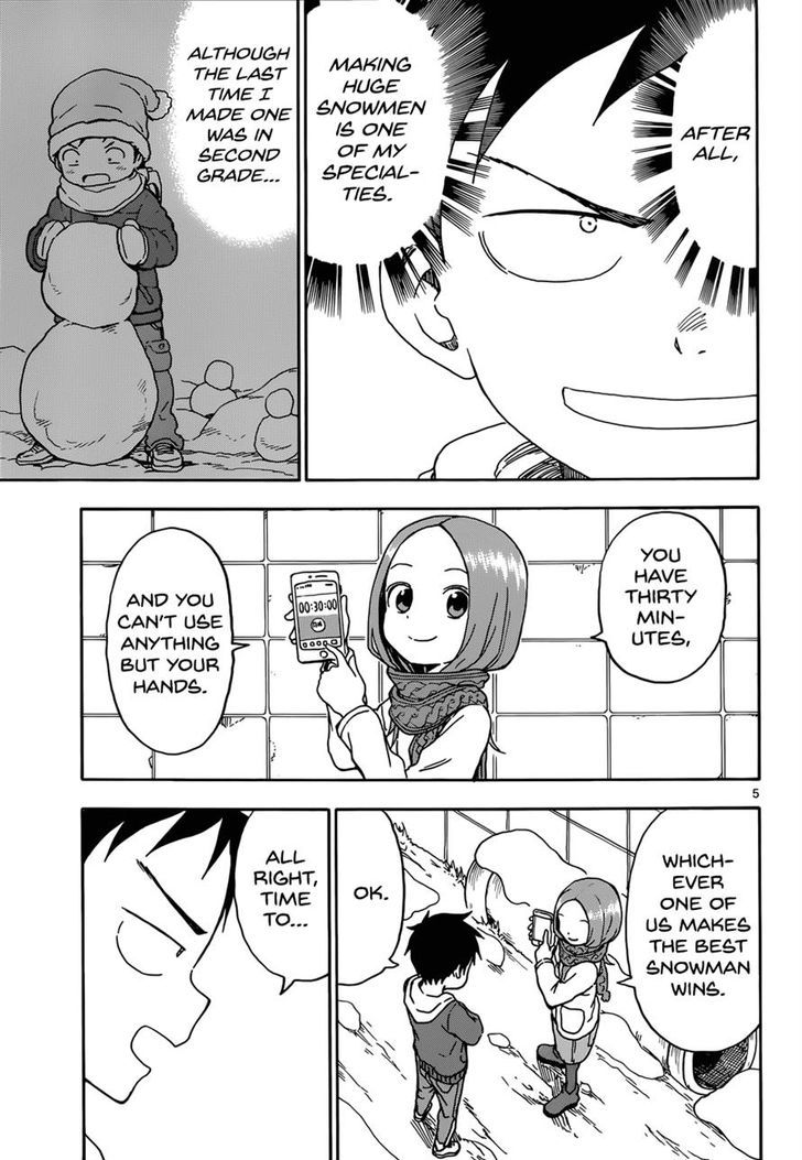 Karakai Jouzu No Takagi San Chapter 62 Page 5