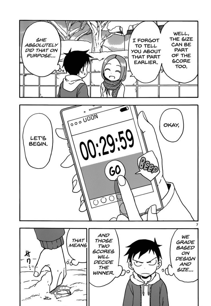 Karakai Jouzu No Takagi San Chapter 62 Page 7