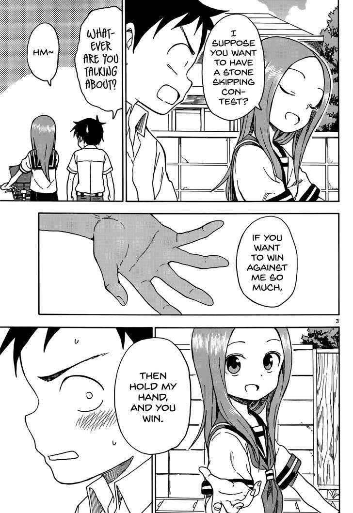 Karakai Jouzu No Takagi San Chapter 64 Page 3