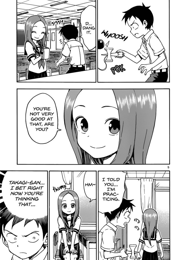 Karakai Jouzu No Takagi San Chapter 65 Page 5