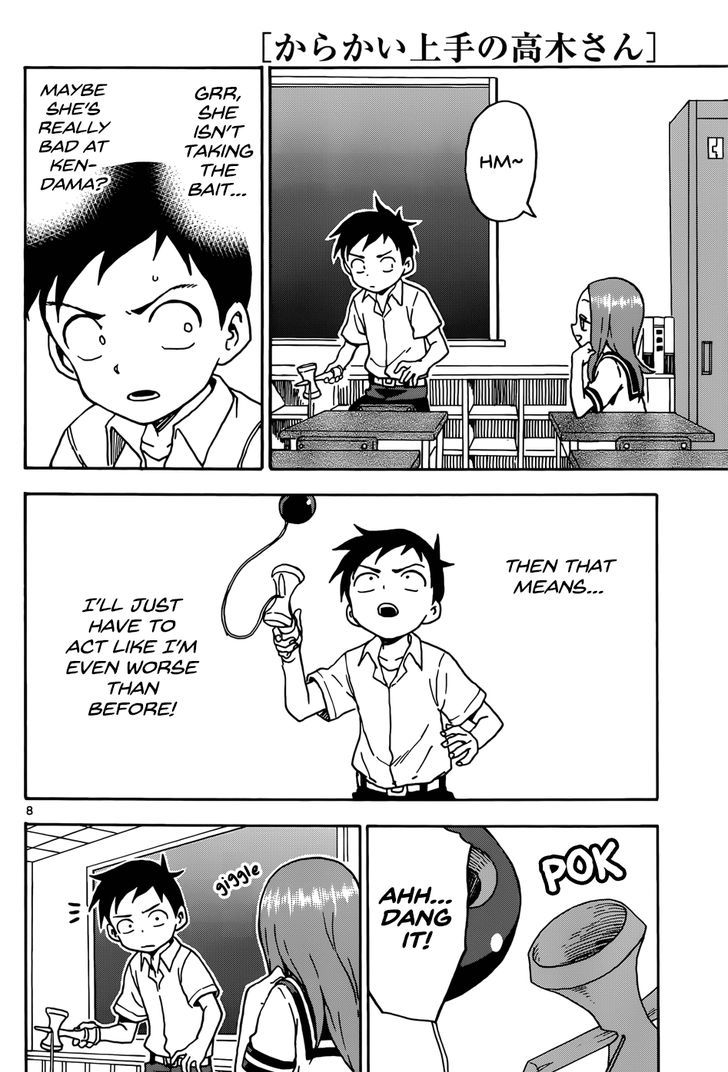 Karakai Jouzu No Takagi San Chapter 65 Page 8