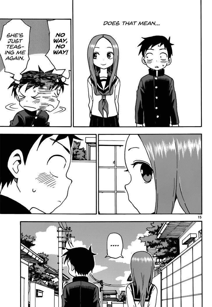 Karakai Jouzu No Takagi San Chapter 66 Page 15