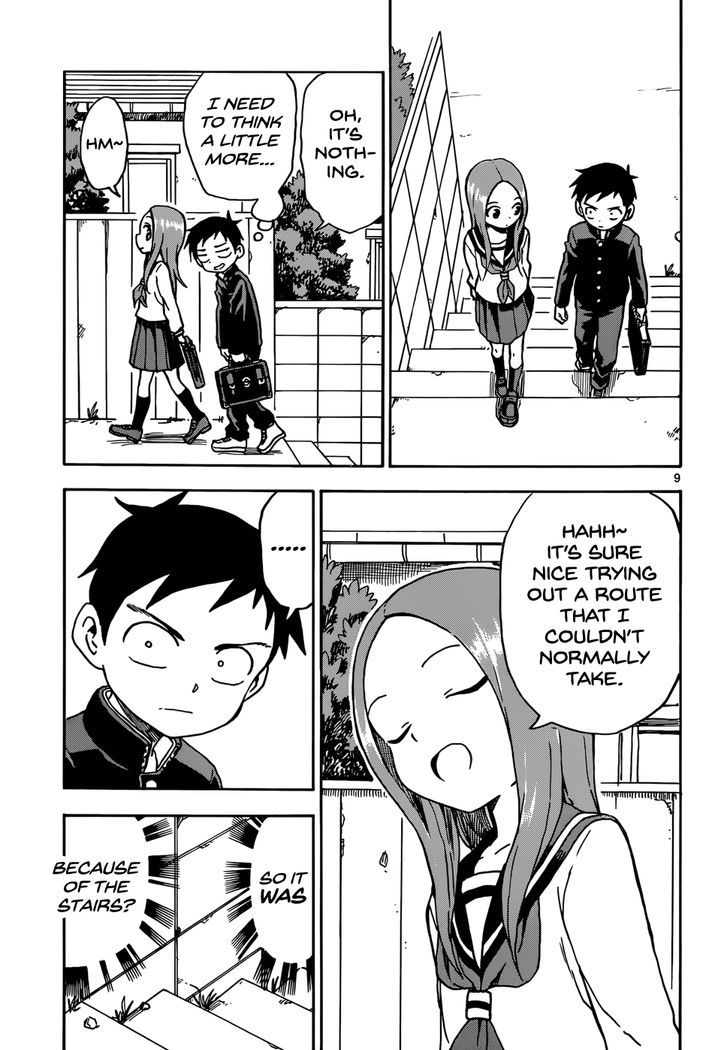 Karakai Jouzu No Takagi San Chapter 67 Page 10