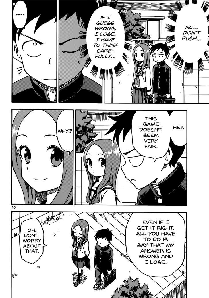 Karakai Jouzu No Takagi San Chapter 67 Page 11