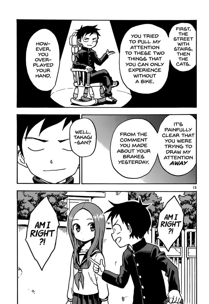 Karakai Jouzu No Takagi San Chapter 67 Page 14