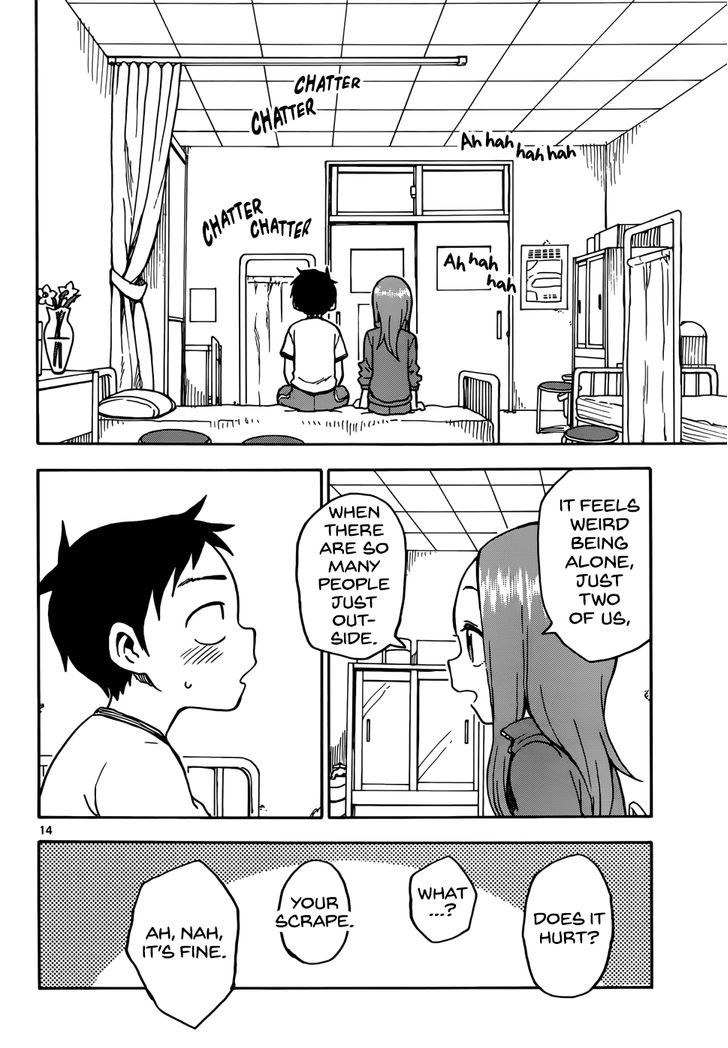 Karakai Jouzu No Takagi San Chapter 68 Page 14