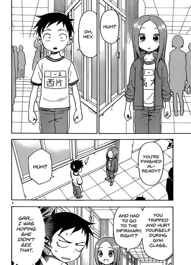 Karakai Jouzu No Takagi San Chapter 68 Page 2