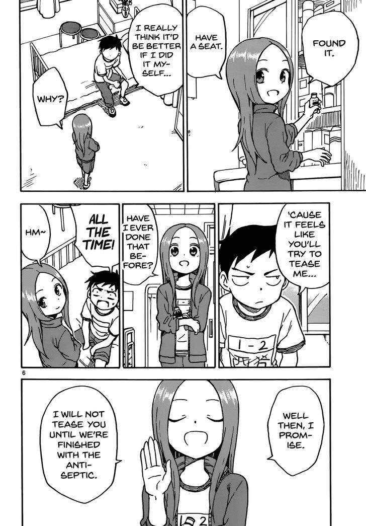 Karakai Jouzu No Takagi San Chapter 68 Page 6