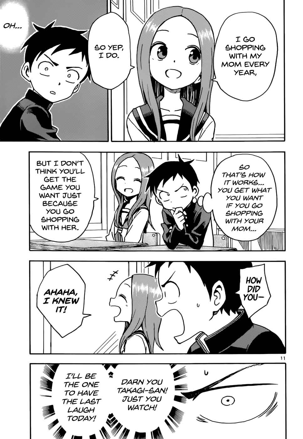 Karakai Jouzu No Takagi San Chapter 69 Page 12