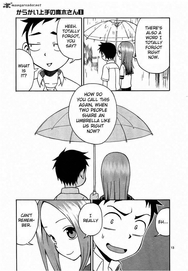 Karakai Jouzu No Takagi San Chapter 7 Page 13