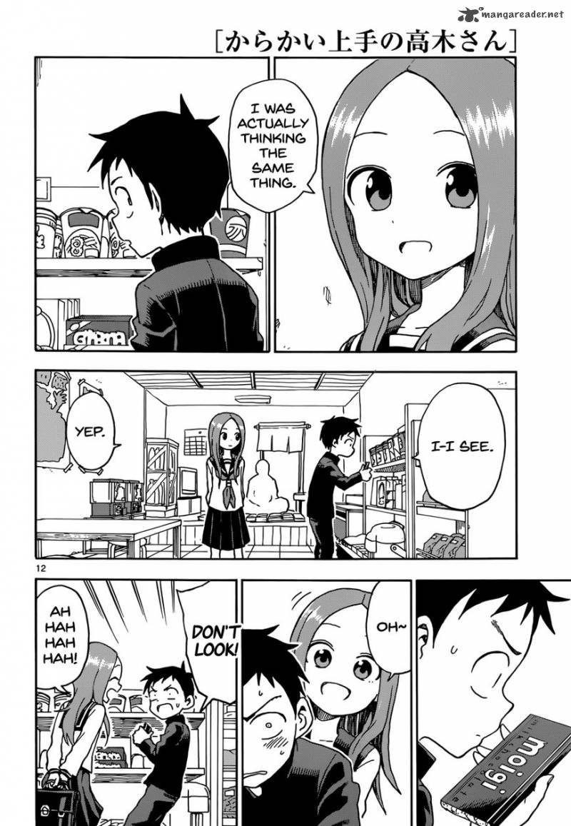 Karakai Jouzu No Takagi San Chapter 70 Page 12