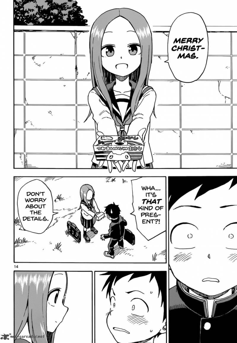 Karakai Jouzu No Takagi San Chapter 70 Page 14