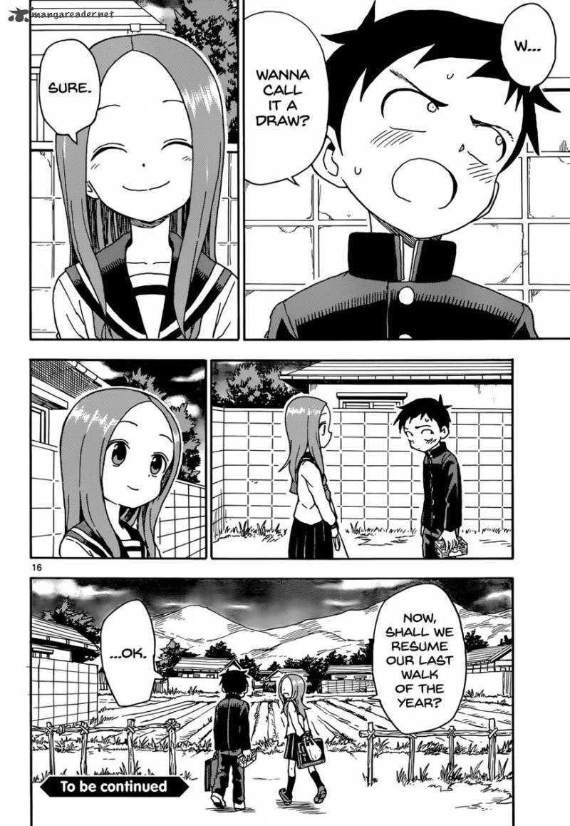 Karakai Jouzu No Takagi San Chapter 70 Page 16