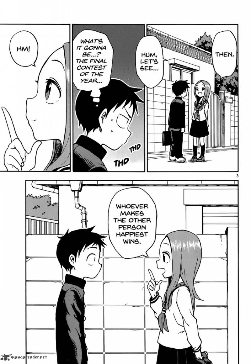 Karakai Jouzu No Takagi San Chapter 70 Page 3