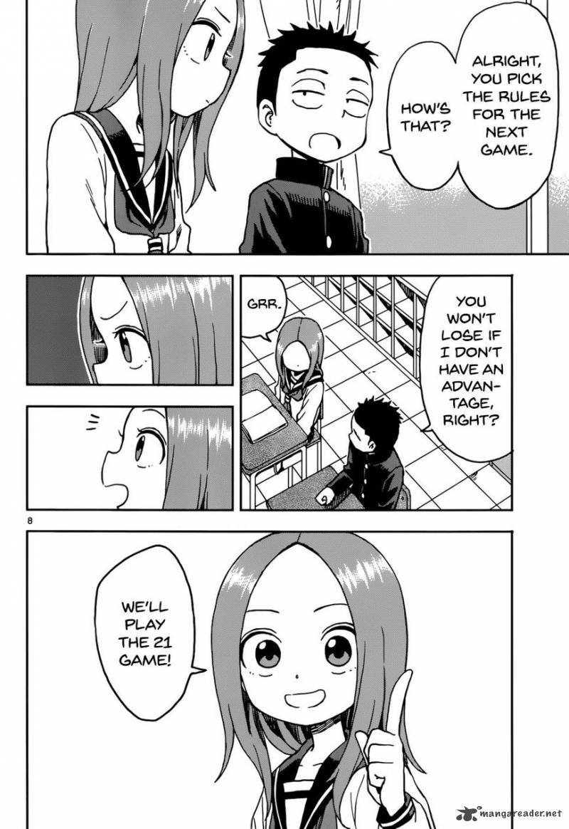 Karakai Jouzu No Takagi San Chapter 73 Page 8