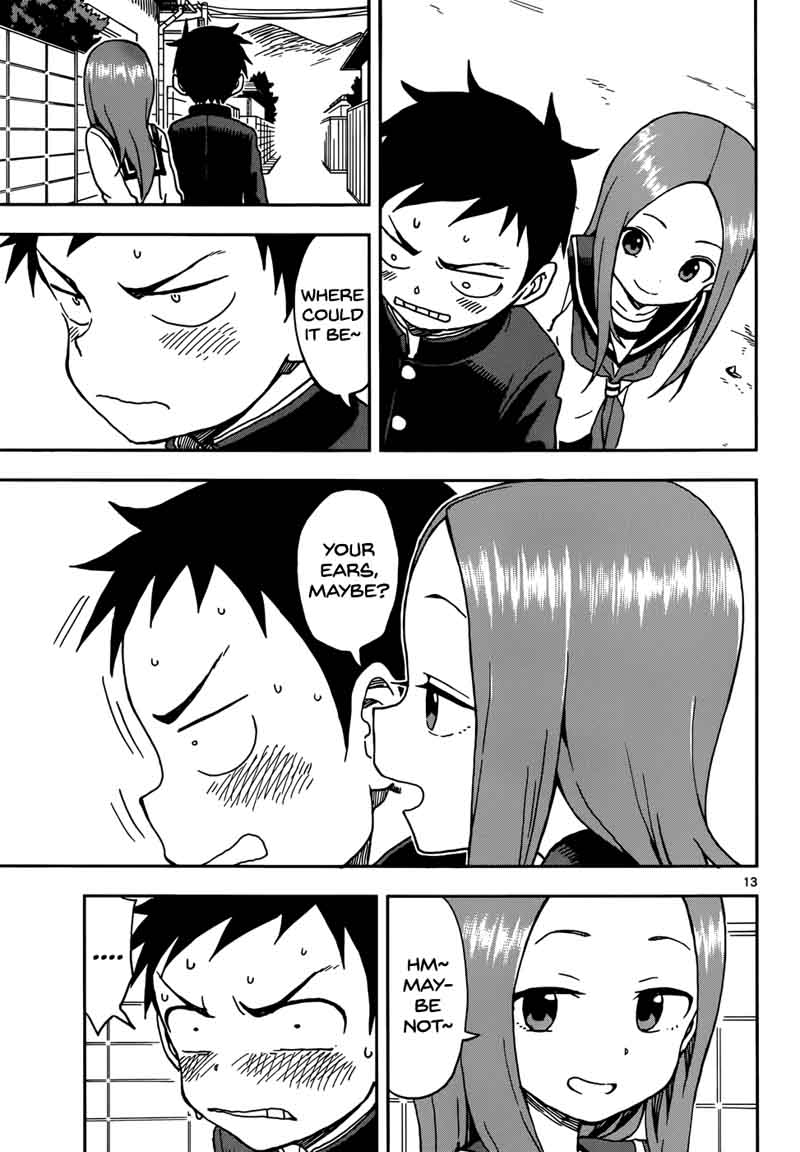 Karakai Jouzu No Takagi San Chapter 74 Page 13