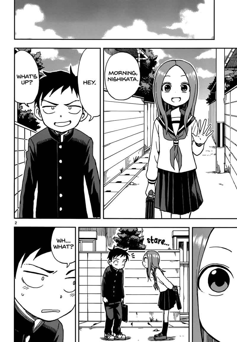 Karakai Jouzu No Takagi San Chapter 74 Page 2