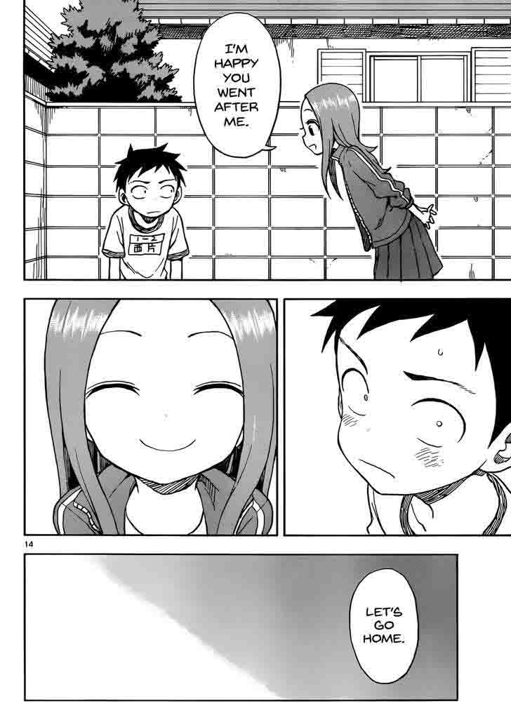 Karakai Jouzu No Takagi San Chapter 75 Page 14