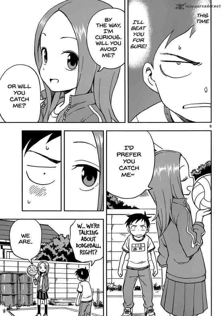 Karakai Jouzu No Takagi San Chapter 75 Page 9