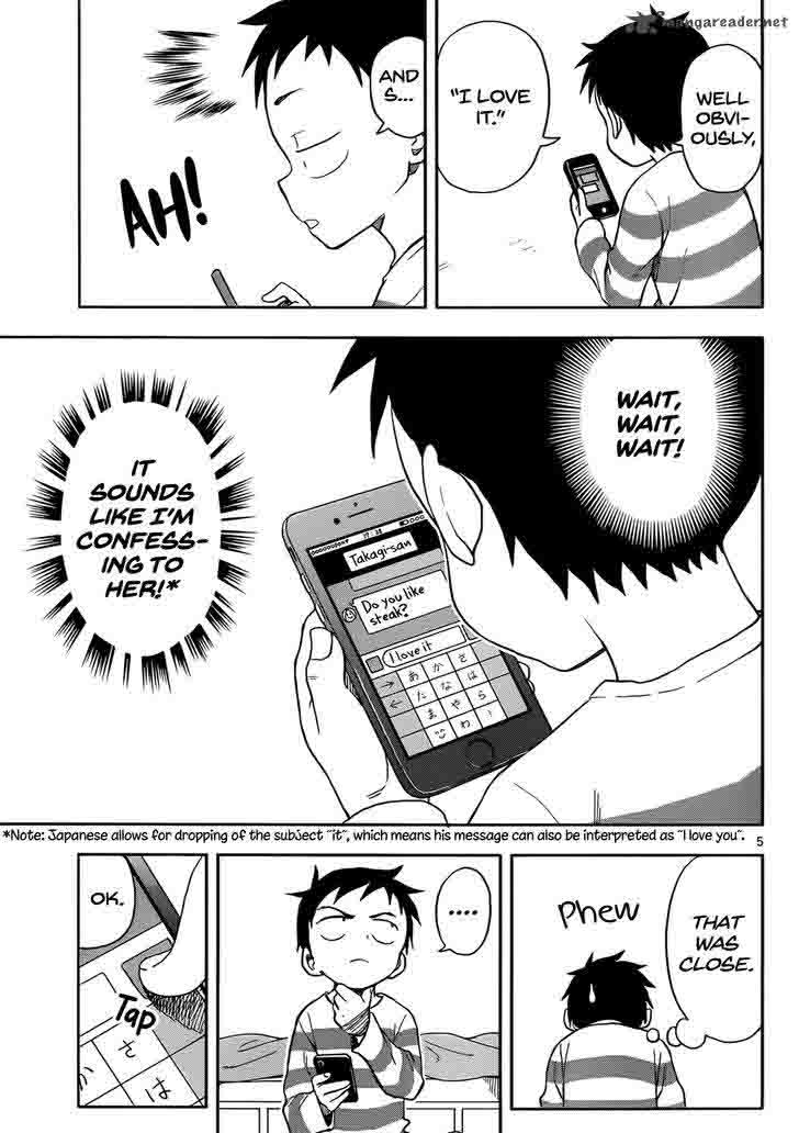 Karakai Jouzu No Takagi San Chapter 76 Page 5