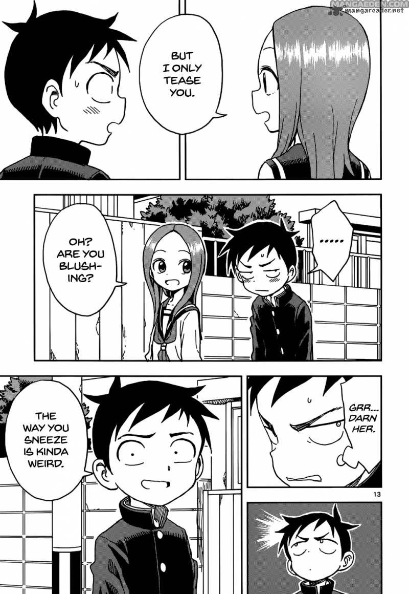 Karakai Jouzu No Takagi San Chapter 78 Page 13