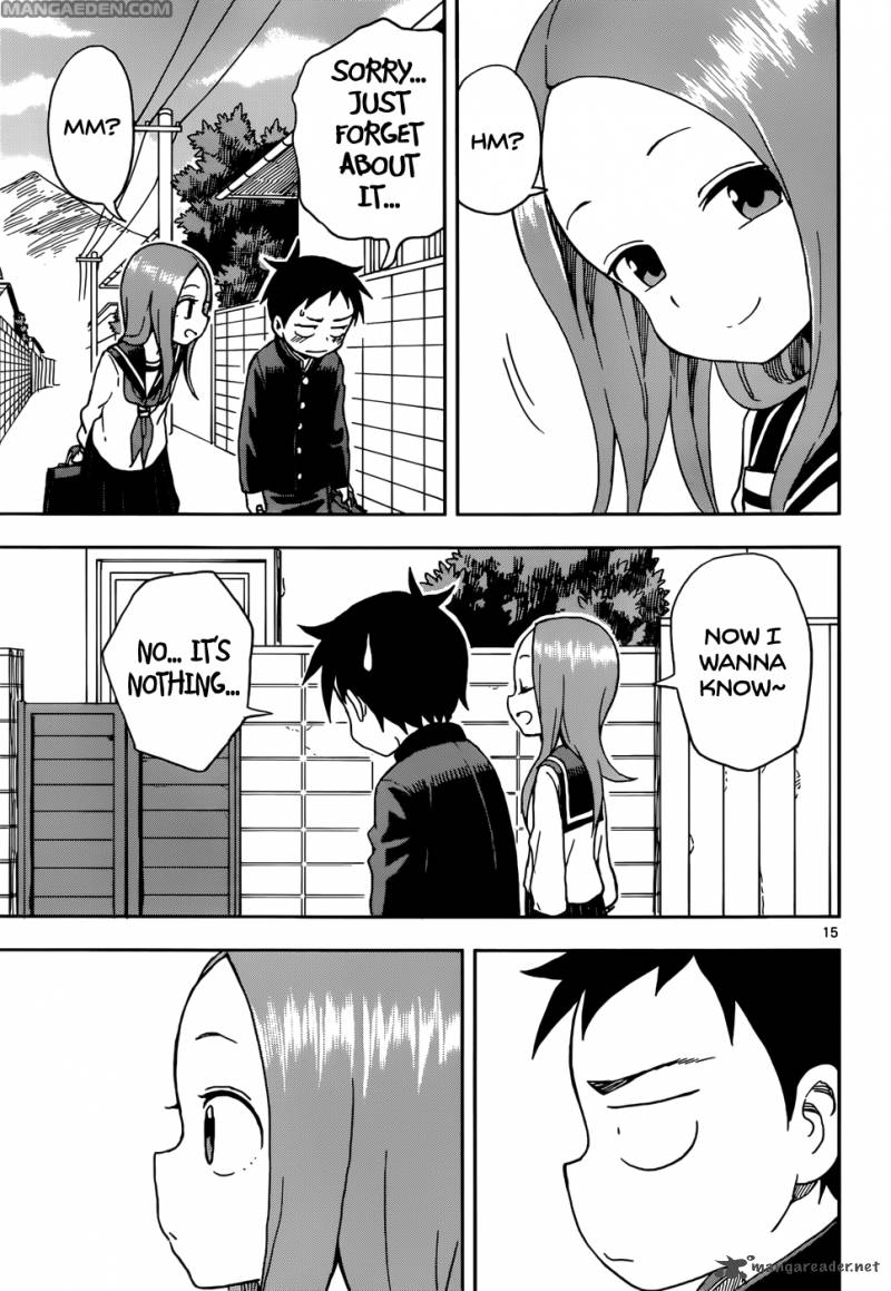 Karakai Jouzu No Takagi San Chapter 78 Page 15