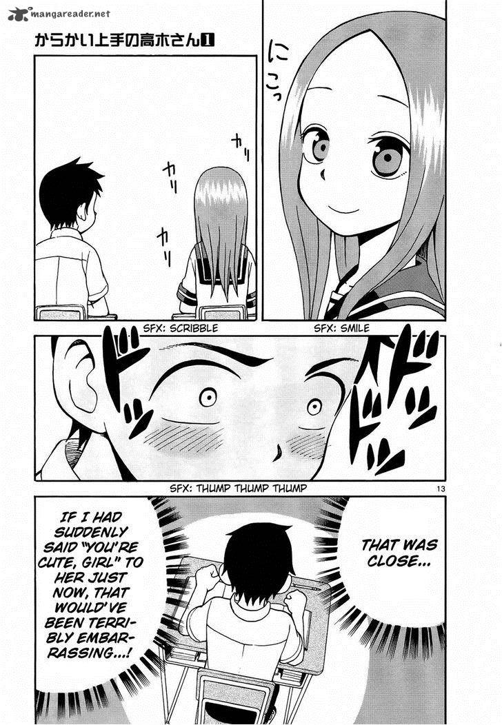 Karakai Jouzu No Takagi San Chapter 8 Page 13