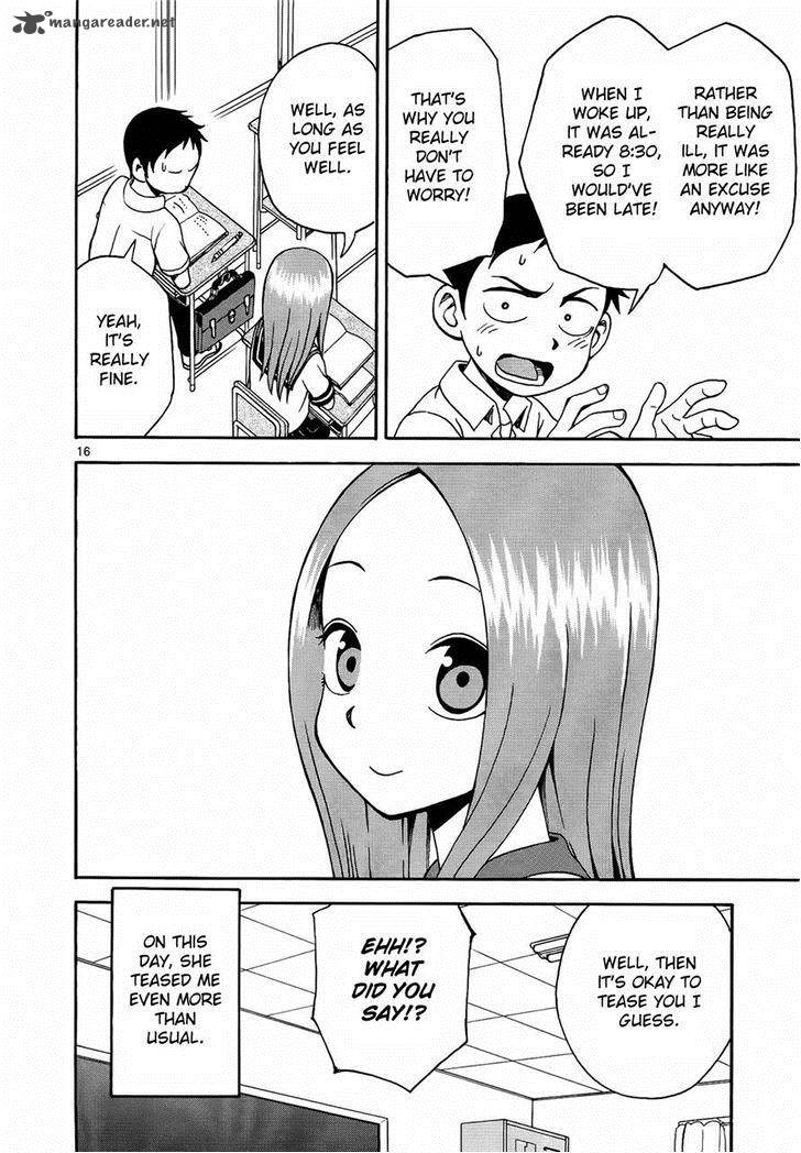 Karakai Jouzu No Takagi San Chapter 8 Page 16