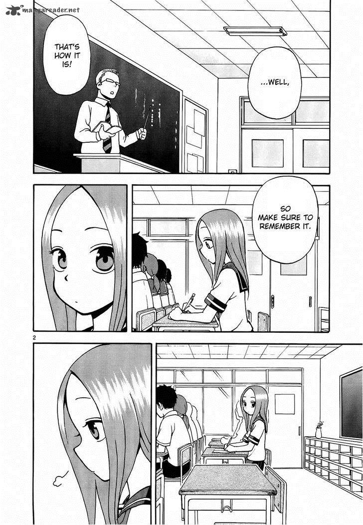 Karakai Jouzu No Takagi San Chapter 8 Page 2