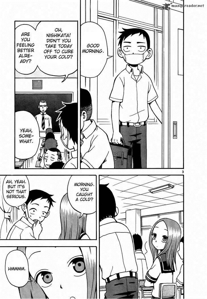 Karakai Jouzu No Takagi San Chapter 8 Page 3