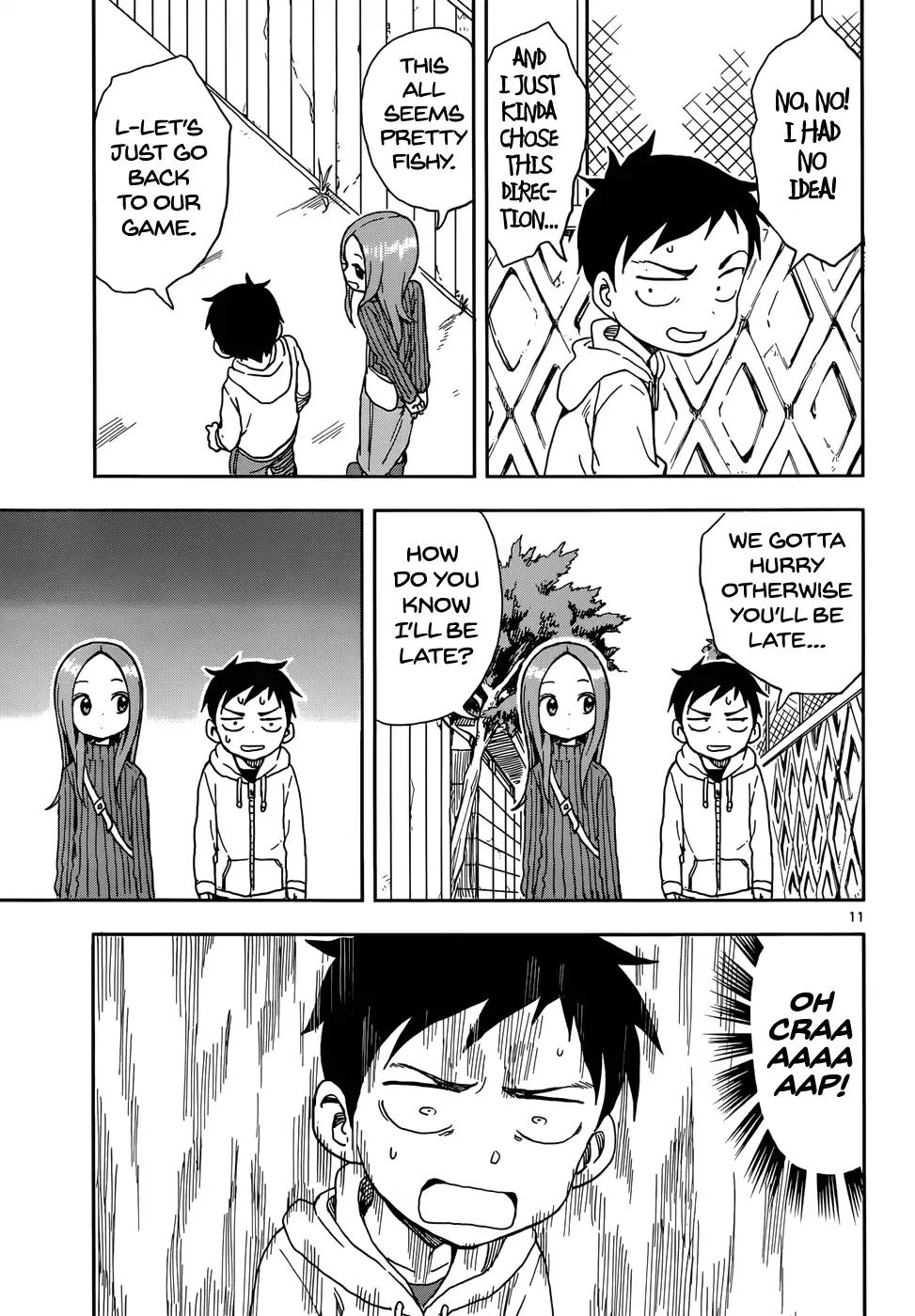 Karakai Jouzu No Takagi San Chapter 80 Page 11