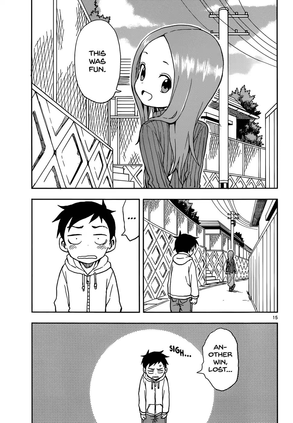 Karakai Jouzu No Takagi San Chapter 80 Page 15