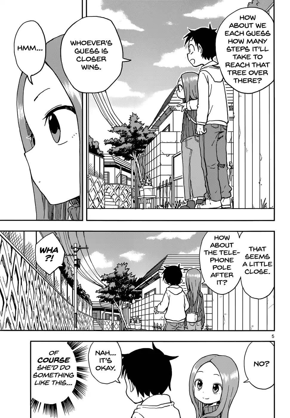 Karakai Jouzu No Takagi San Chapter 80 Page 5