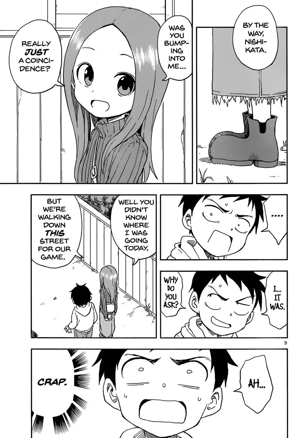 Karakai Jouzu No Takagi San Chapter 80 Page 9