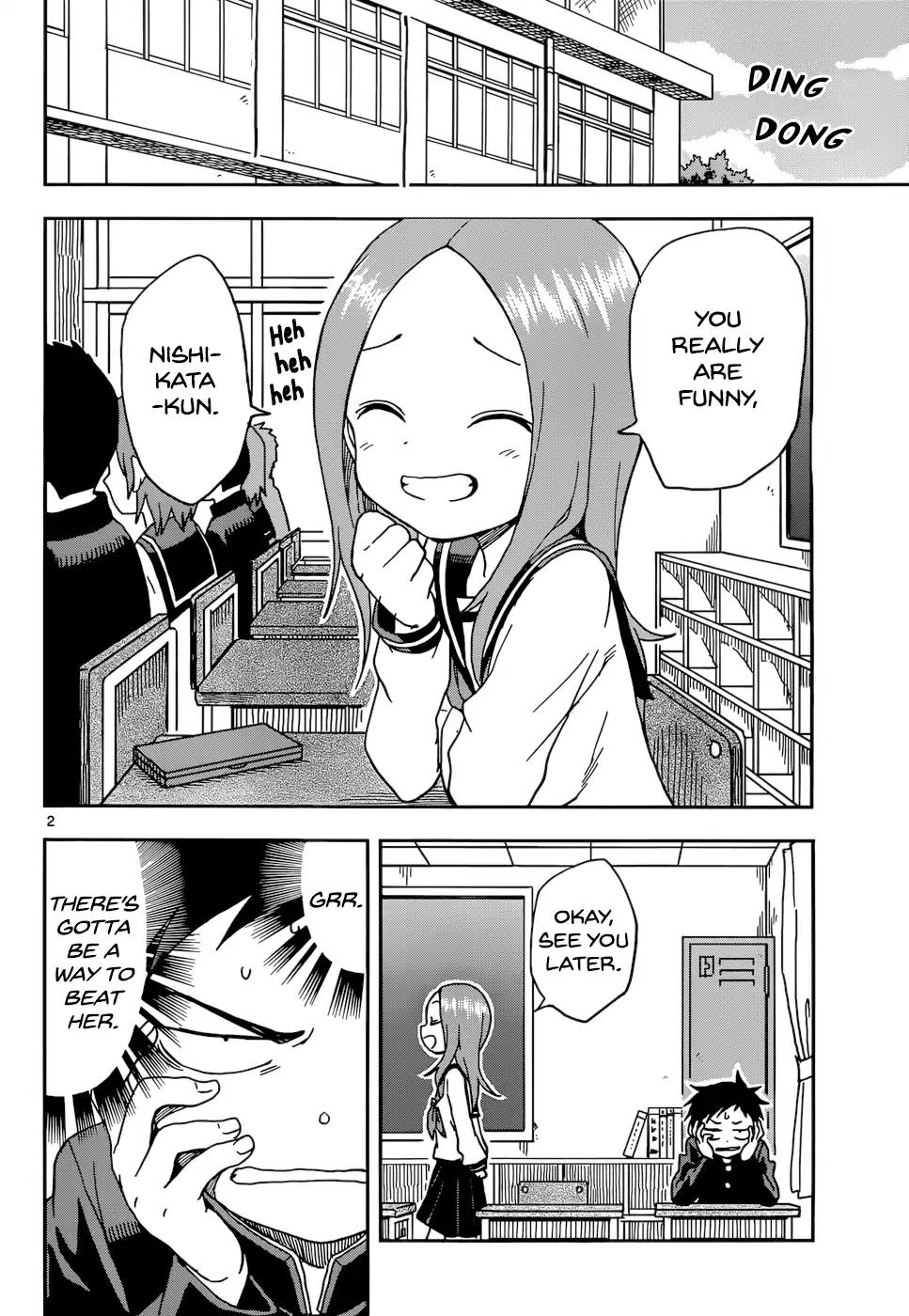 Karakai Jouzu No Takagi San Chapter 81 Page 2