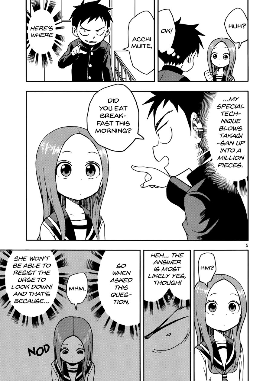 Karakai Jouzu No Takagi San Chapter 82 Page 6