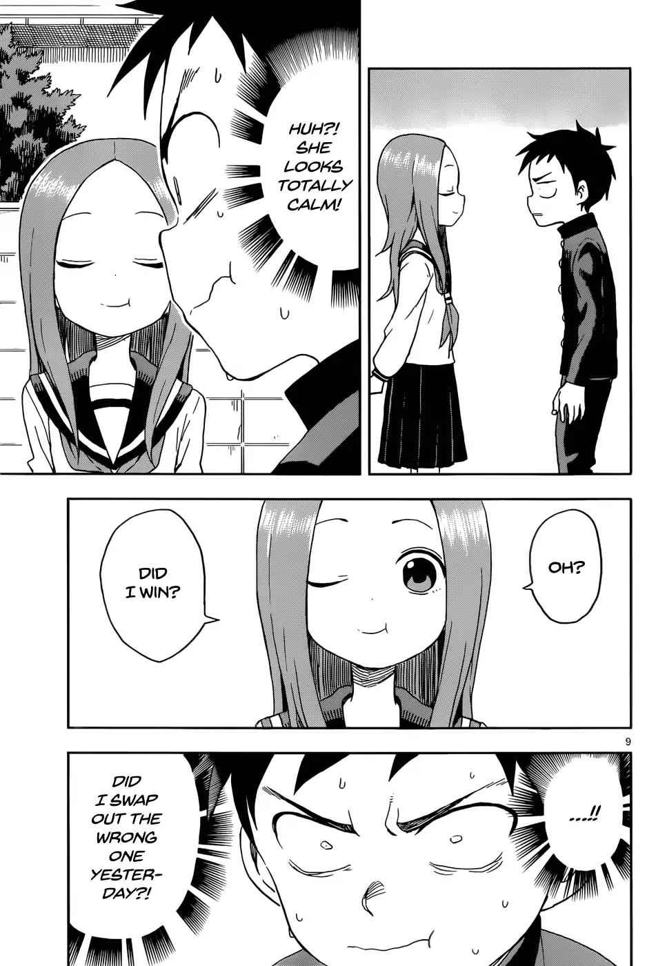 Karakai Jouzu No Takagi San Chapter 83 Page 10