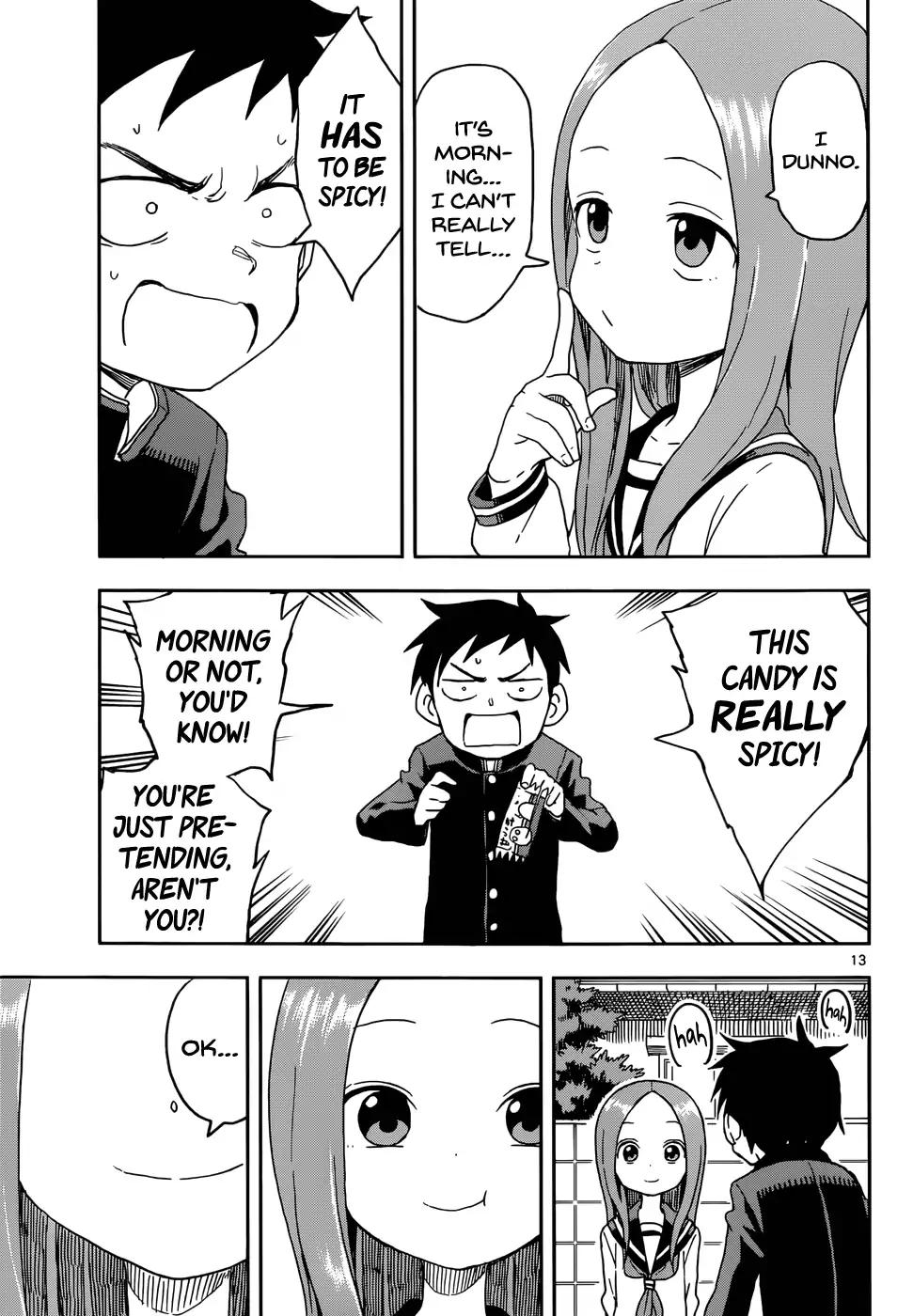 Karakai Jouzu No Takagi San Chapter 83 Page 14