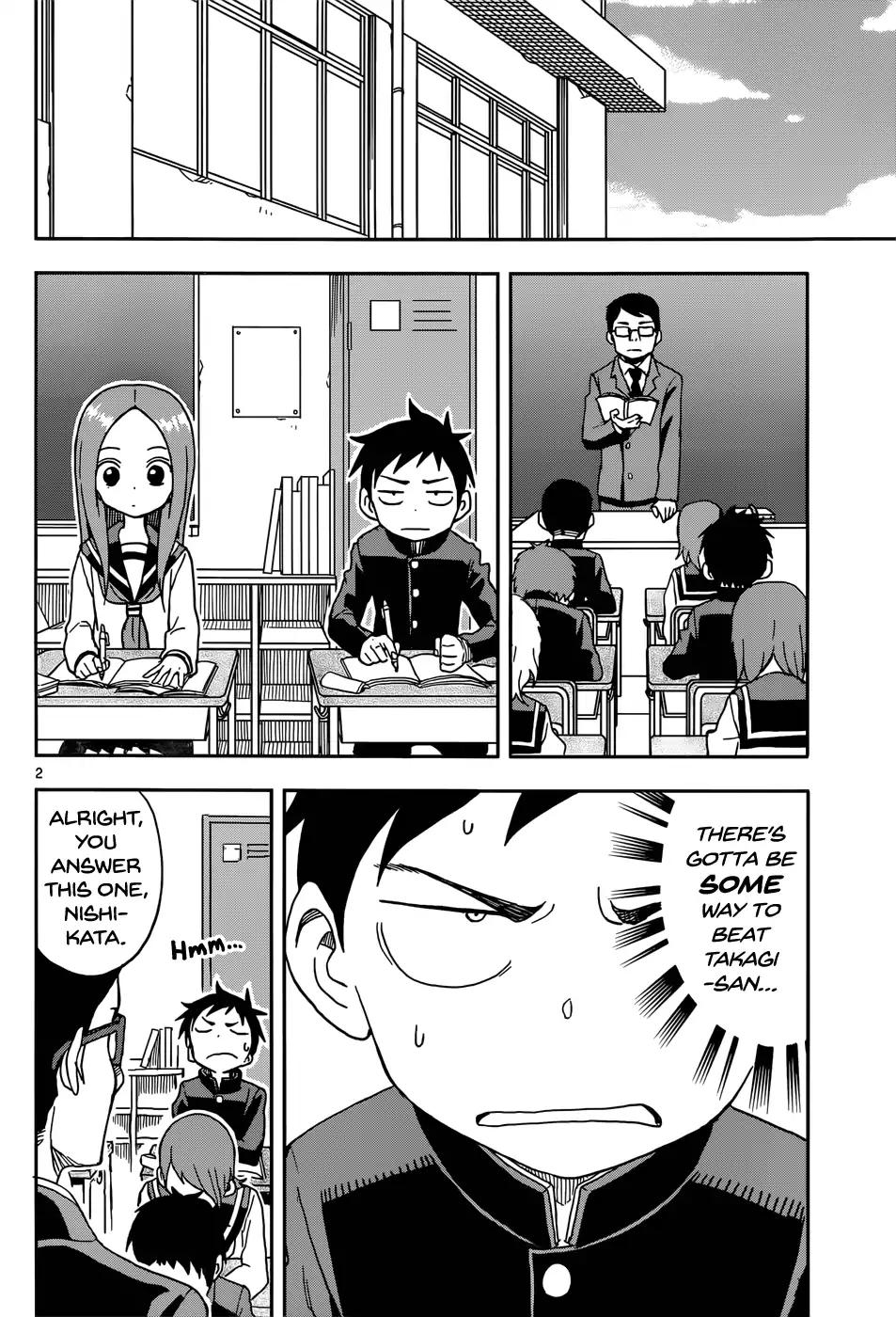 Karakai Jouzu No Takagi San Chapter 84 Page 2