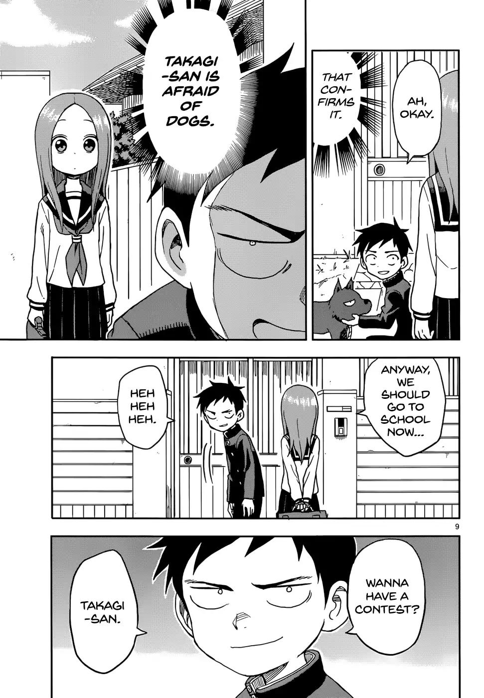 Karakai Jouzu No Takagi San Chapter 85 Page 9