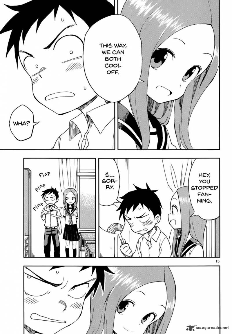 Karakai Jouzu No Takagi San Chapter 86 Page 15