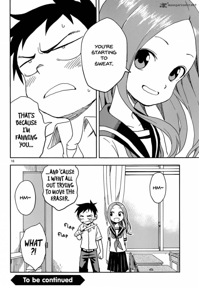 Karakai Jouzu No Takagi San Chapter 86 Page 16