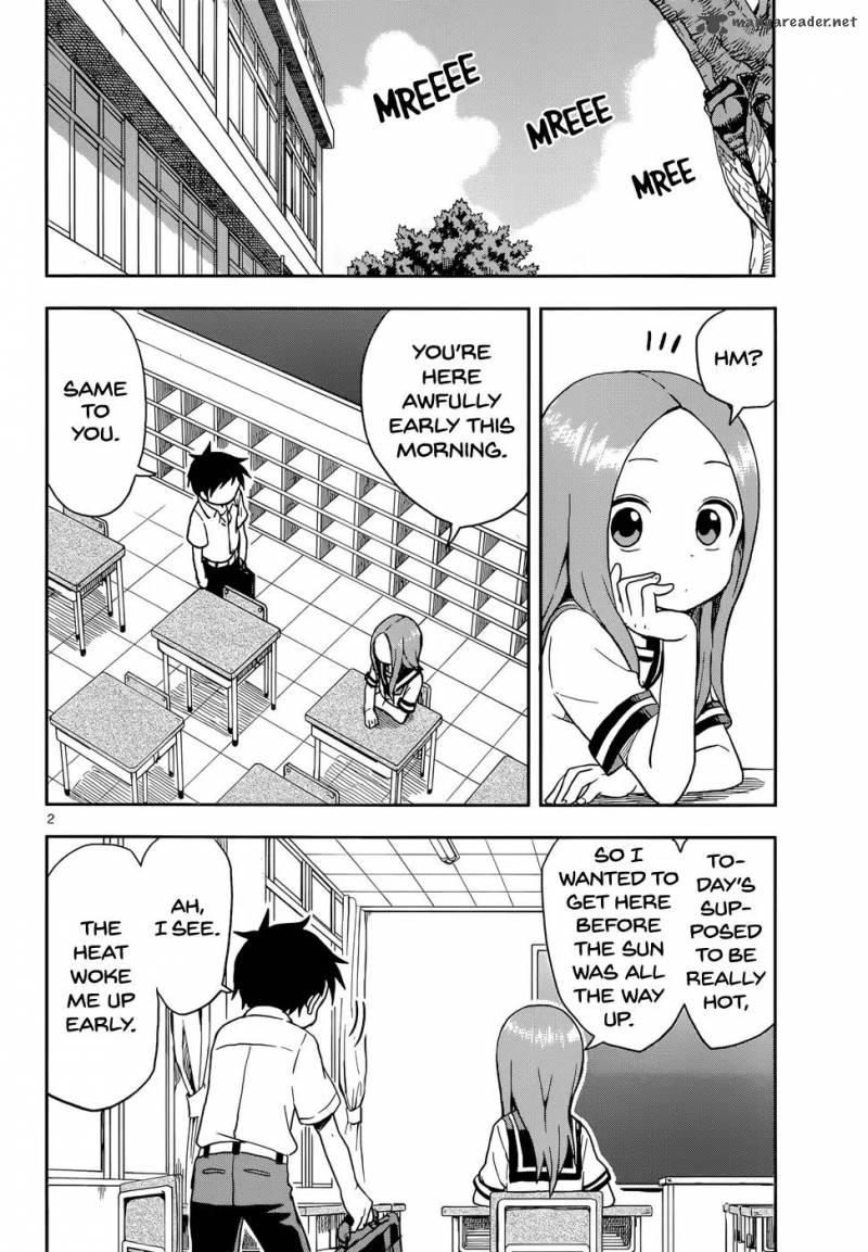 Karakai Jouzu No Takagi San Chapter 86 Page 2