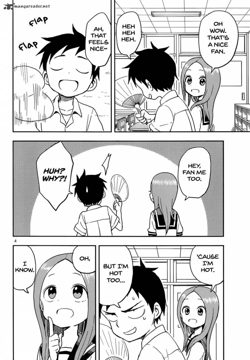 Karakai Jouzu No Takagi San Chapter 86 Page 4