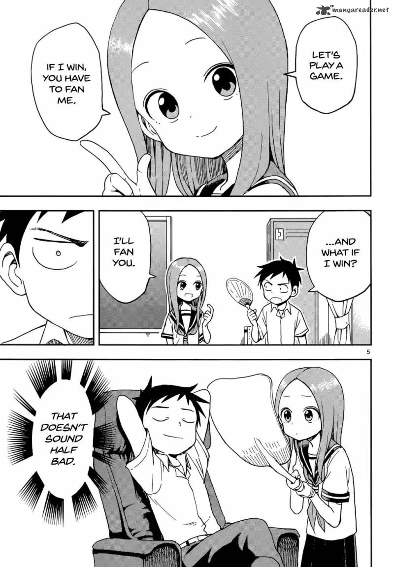 Karakai Jouzu No Takagi San Chapter 86 Page 5