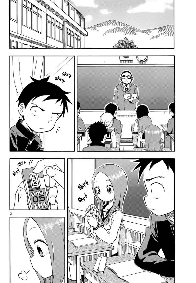 Karakai Jouzu No Takagi San Chapter 87 Page 2