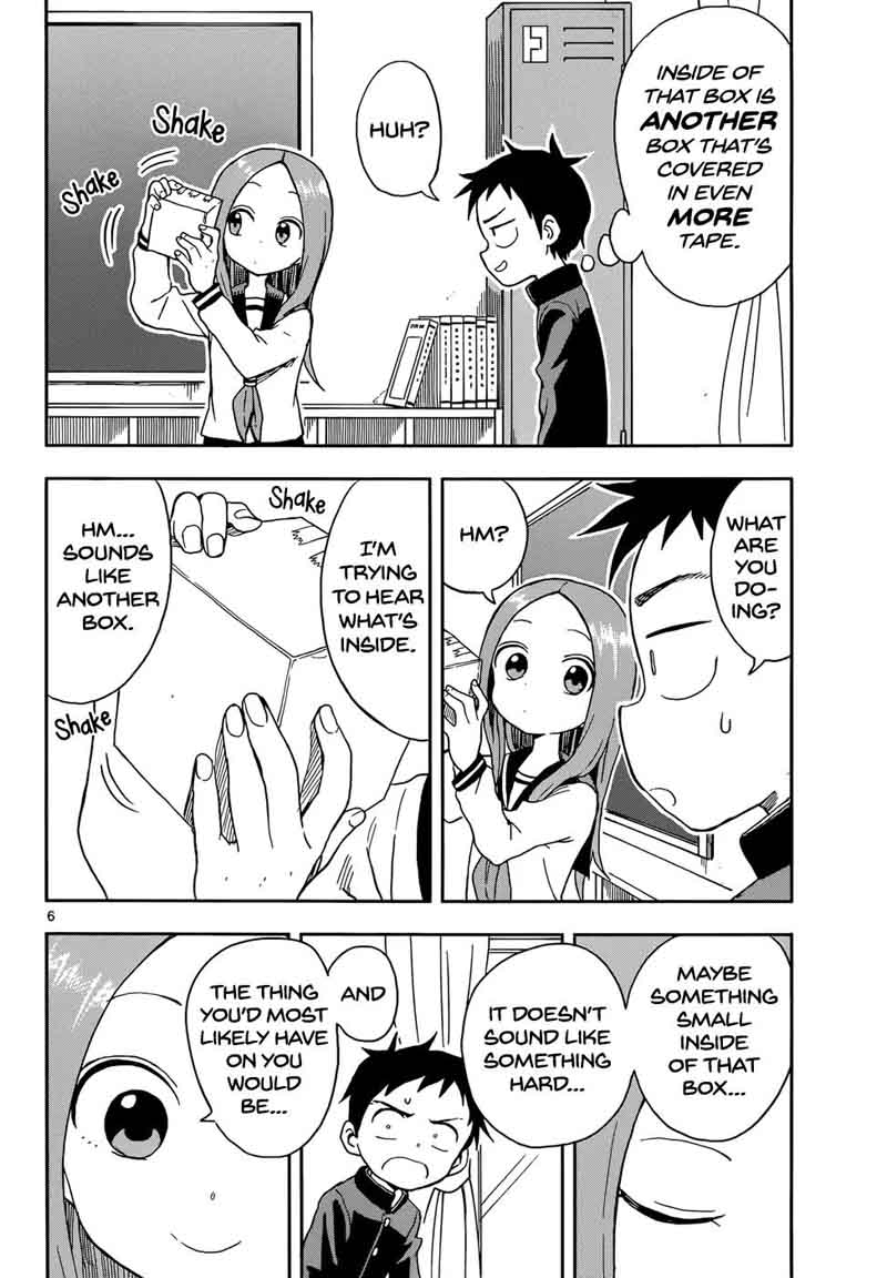 Karakai Jouzu No Takagi San Chapter 87 Page 6