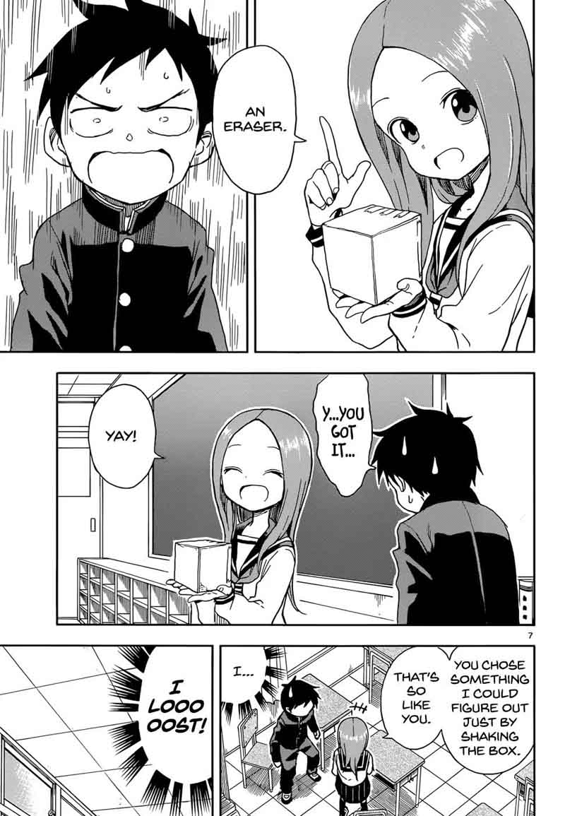 Karakai Jouzu No Takagi San Chapter 87 Page 7