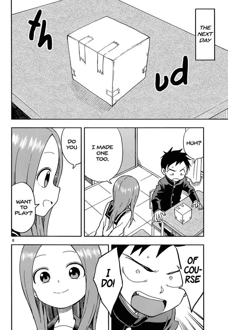 Karakai Jouzu No Takagi San Chapter 87 Page 8