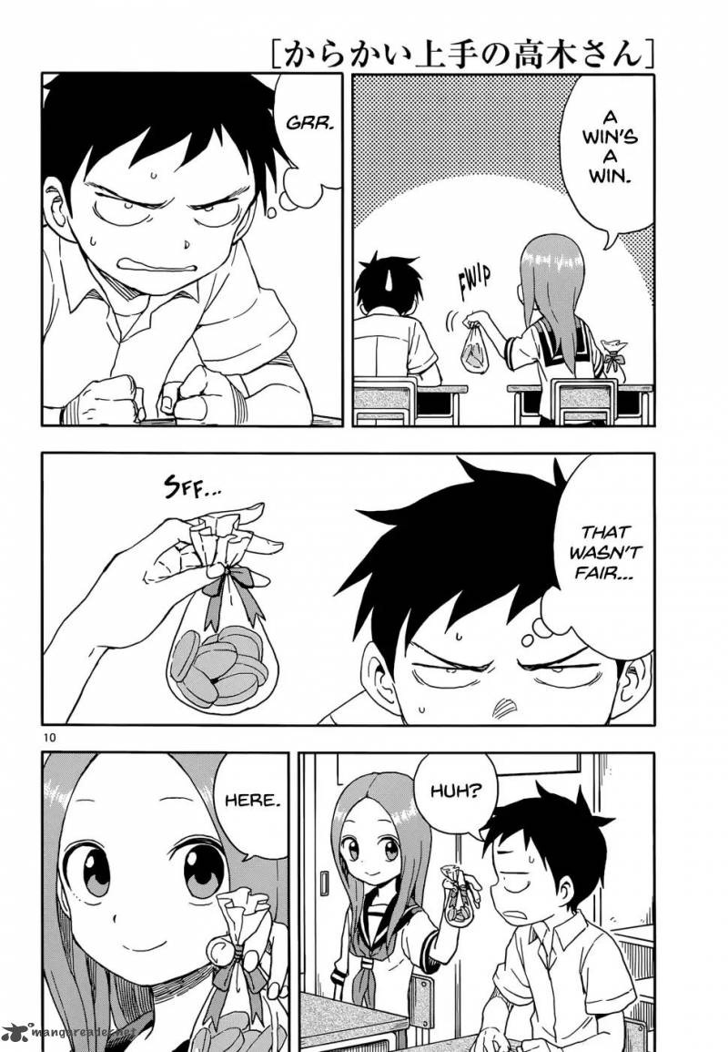 Karakai Jouzu No Takagi San Chapter 88 Page 10